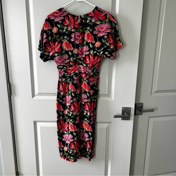 & Other Stories Peony Print Dress - Picture 3 of 4